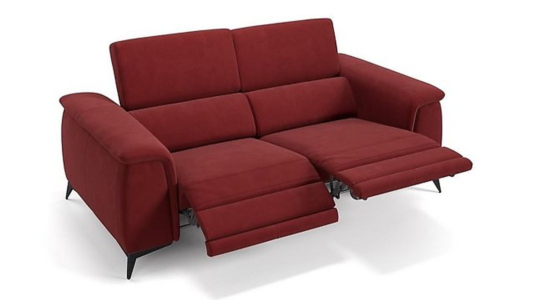 Sofanella 2-Sitzer Stoff LIVORNO, Relaxsofa, Designsofa, Designer Couch, It günstig online kaufen