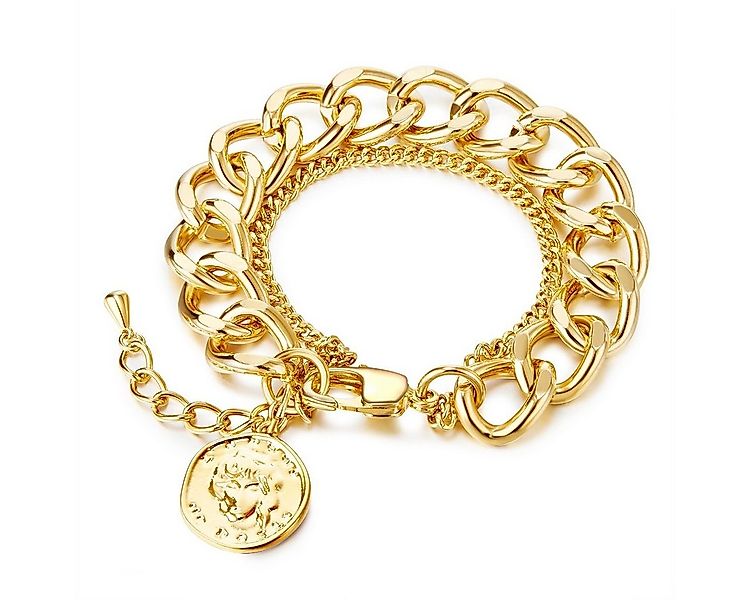 Lulu & Jane Armband gelbgold günstig online kaufen