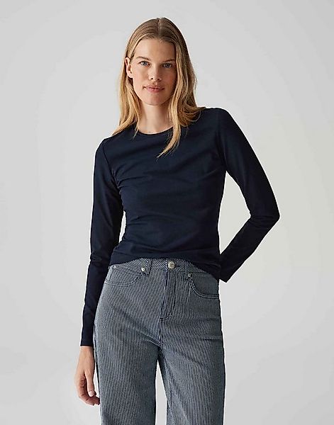 OPUS Langarmshirt SMILLA aus Jersey figurbetont geschnitten, weicher Griff, günstig online kaufen