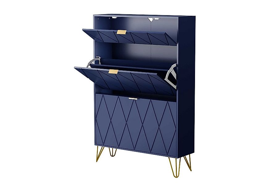 UEV Schuhschrank mit 2 Klappen Schuhregal Schukipper (Schmal Schrank. Schuh günstig online kaufen