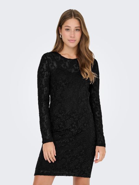 ONLY Minikleid ONLBLAISE L/S O-NECK DRESS günstig online kaufen
