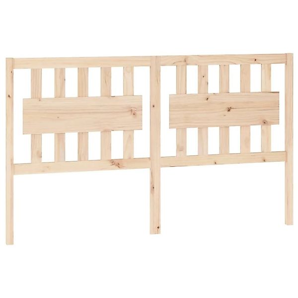 vidaXL Bett-Kopfteil 155,5x4x100 cm Massivholz Kiefer 818575 günstig online kaufen