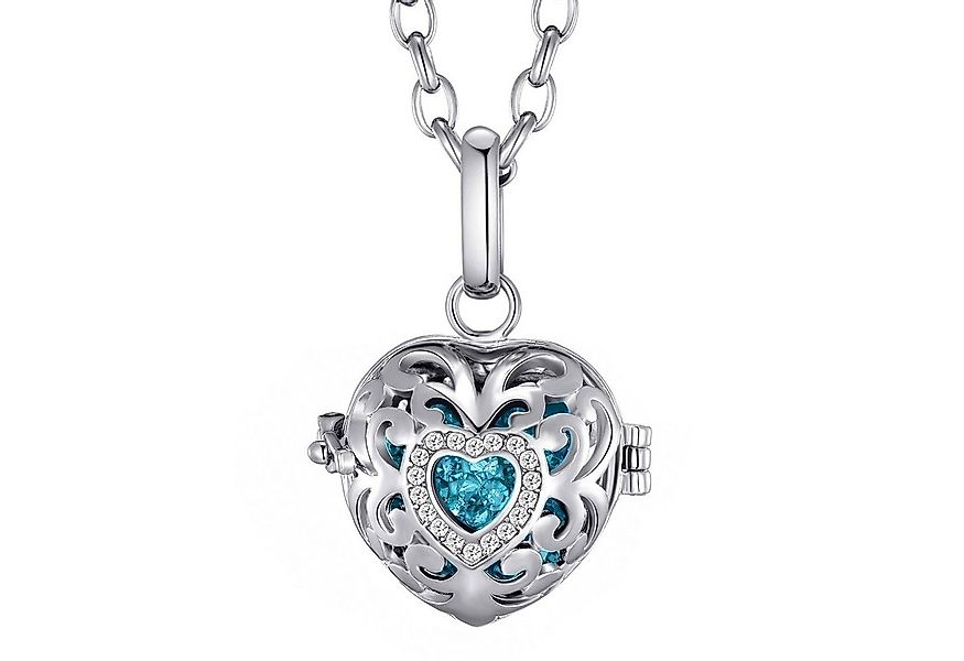 Morella Kette mit Anhänger Morella Damen Schutzengel Halskette Edelstahl 70 günstig online kaufen