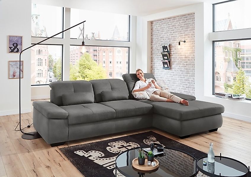 Die PlanBar Ecksofa »MP-IN16012 L-Form, mit Kaltschum-Polsterung« inkl. Sit günstig online kaufen
