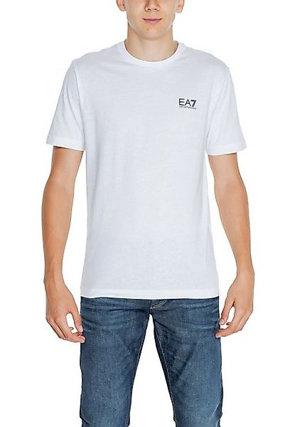 Ea7 Emporio Armani  T-Shirts & Poloshirts Pima Cotton Identity T-Shirt Blac günstig online kaufen