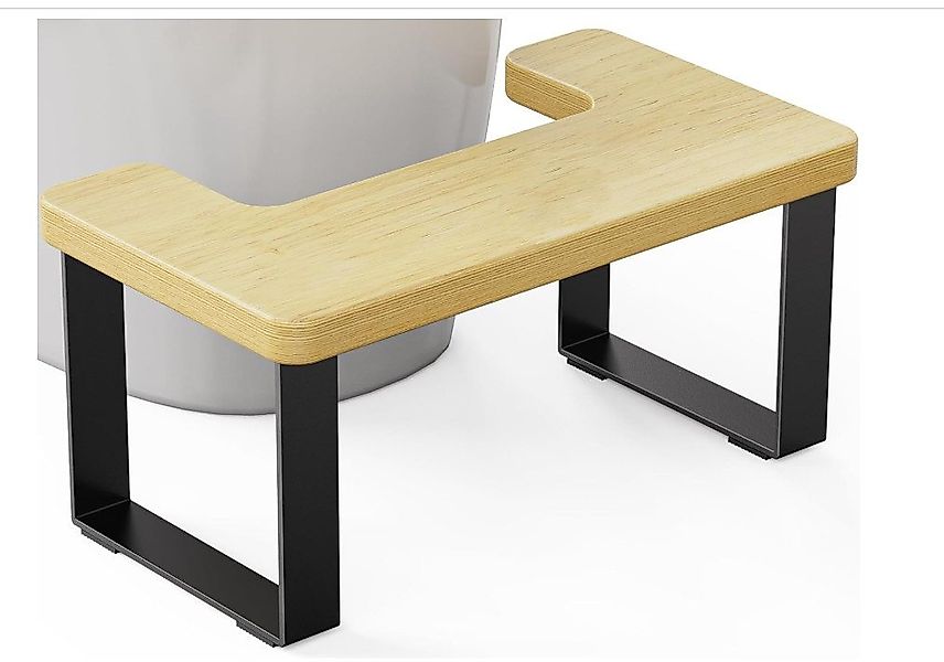 Youyijia Toiletten-Stuhl 7 Zoll Metall Toilettenhocker Rutschfester Fußhock günstig online kaufen