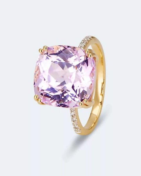 Precious Tales Ring mit Kunzit und Diamant günstig online kaufen