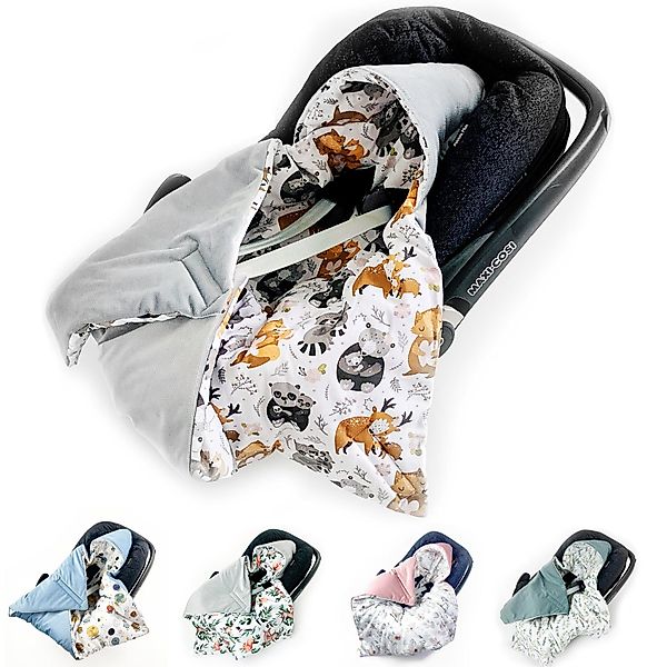 Einschlagdecke Ganzjährige Einschlagdecke Babyschale Autositz universal,0-6 günstig online kaufen