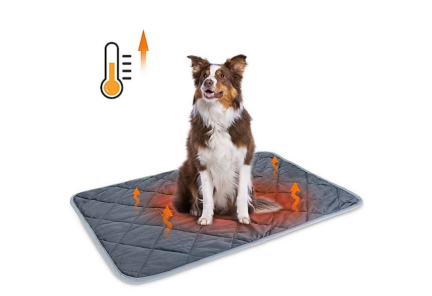 nobleza Hundematte Selbstheizende Decke für Katzen & Hunde, Haustiere Wärme günstig online kaufen