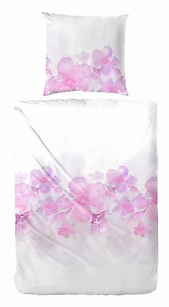 Primera Bettwäsche "Zelis" 2 Stk. tlg. mit romantischen Blumen günstig online kaufen