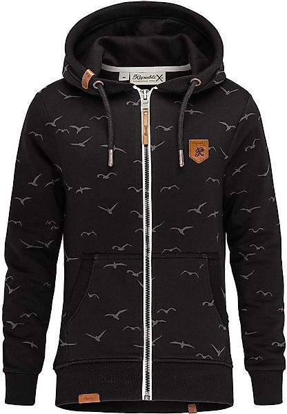 REPUBLIX Kapuzenpullover LOLA Damen Hoodie Sweatshirt Pullover Zipper Jacke günstig online kaufen
