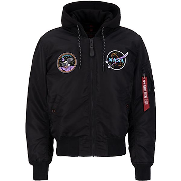 Alpha Industries  Herren-Jacke MA-1 VF Hood Dark Side - black günstig online kaufen