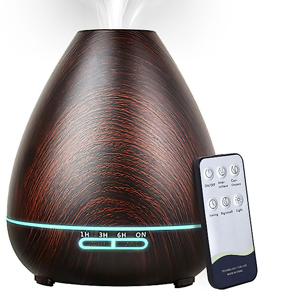 Luckice Luftreiniger 2-in-1:Luftbefeuchter+AromadiffuserUltraschall 400ML, günstig online kaufen