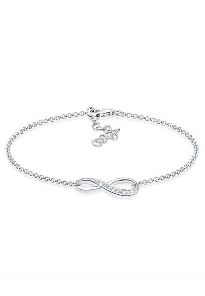 Elli Armband Infinity/Unendlichkeit mit Zirkonia 925 günstig online kaufen