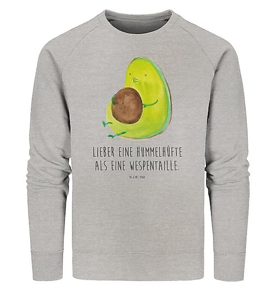 Mr. & Mrs. Panda Longpullover Avocado Pfeifen Größe L - Heather Grey - Gesc günstig online kaufen