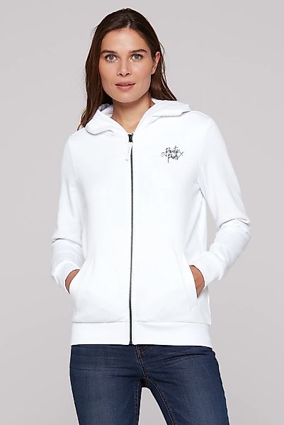 SOCCX Kapuzensweatjacke, mit Rücken-Print günstig online kaufen