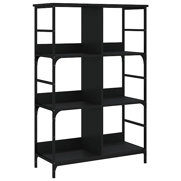 VidaXL Bücherregal Schwarz 78,5x33x117,5 cm Holzwerkstoff günstig online kaufen