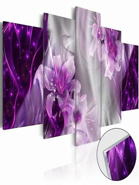 artgeist Acrylglasbild Purple Utopia [Glass] mehrfarbig Gr. 100 x 50 günstig online kaufen