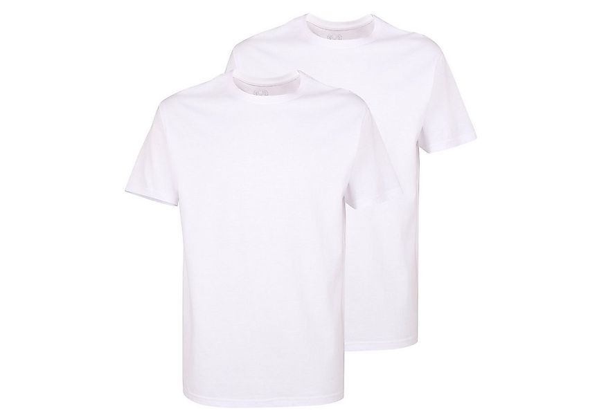 CECEBA T-Shirt Pure Cotton (2-tlg) Rundhalsausschnitt, kurzarm, uni, im 2er günstig online kaufen