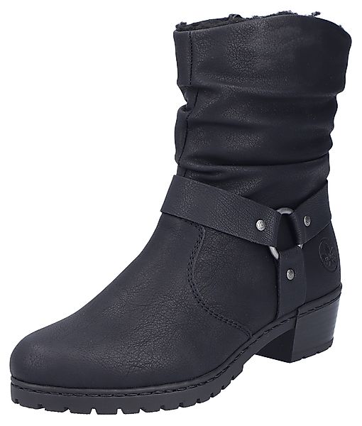 Rieker Winterstiefelette, Westernstiefelette, Cowboyboots, Blockabsatz, mit günstig online kaufen