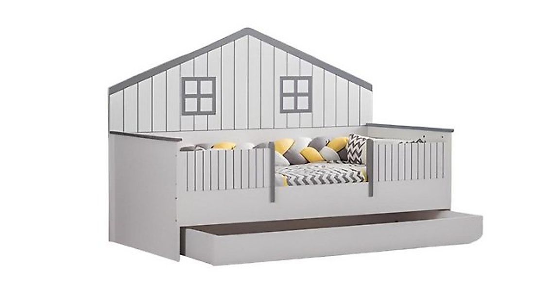 JVmoebel Kinderbett Modern Kinderbett Luxuriöses Schlafzimmer Bett Holz Möb günstig online kaufen