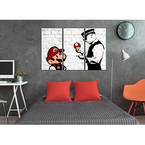 home24 Wandbild Mario Bros günstig online kaufen