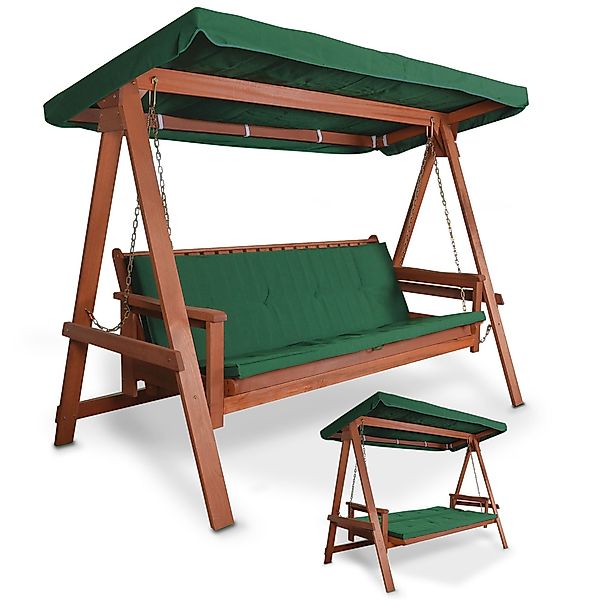 Hecht Hollywoodschaukel Baharu Lux, 4-Sitzer, Sonnendach günstig online kaufen