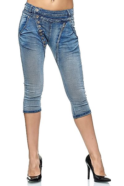 Elara Caprihose Elara Damen 3/4 Jeans günstig online kaufen
