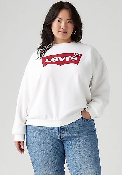 Levis Plus Sweatshirt "PL GR EVERYDAY CREW", mit Batwing-Logo mit Rosenprin günstig online kaufen