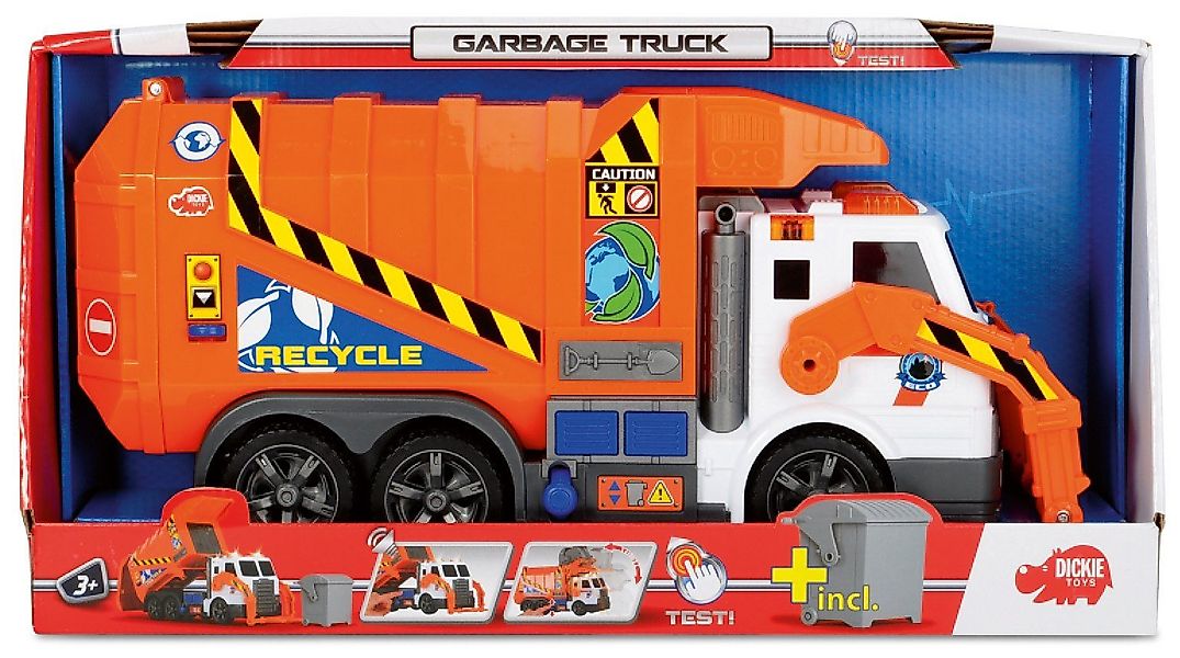 Dickie Toys Spielzeug-Müllwagen Action Series Garbage günstig online kaufen