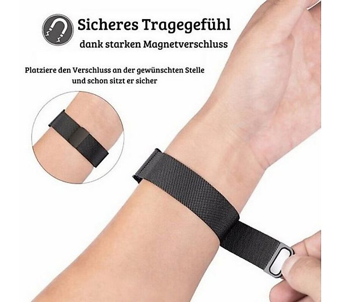 SmartUP Smartwatch-Armband für Huawei Watch GT5 GT4 GT3 GT2 Pro Edelstahl E günstig online kaufen