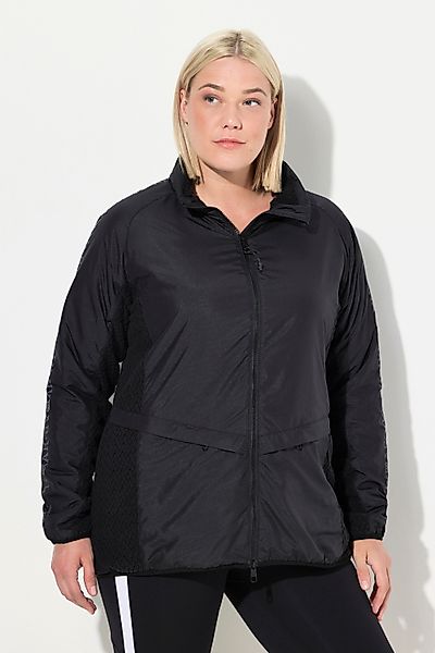 Ulla Popken Funktionsjacke Funktionsjacke Stehkragen Kapuze günstig online kaufen