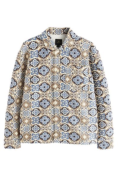 Next Hemdjacke Gesteppte Hemdjacke mit Blumenstickerei günstig online kaufen