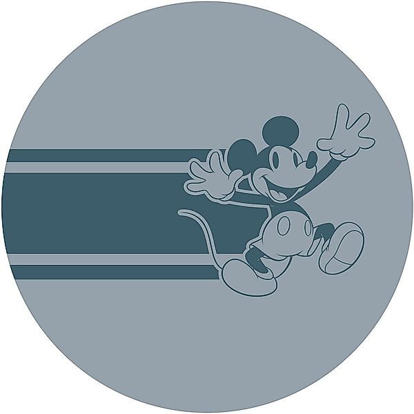 Komar Wandtattoo "selbstklebendes Vlies - Mickey Bonjour - Größe 125 x 125 günstig online kaufen