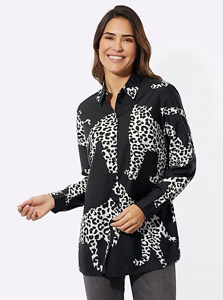 Sieh an! Klassische Bluse Longbluse günstig online kaufen