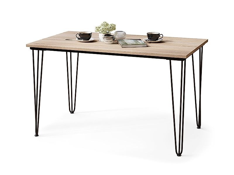 Mazzoni Esstisch Design Hairpin Esszimmer Tisch günstig online kaufen