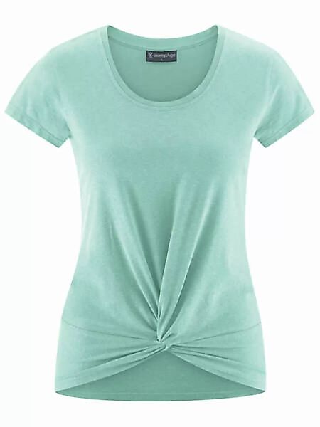 Damen Yoga T-shirt Hanf/bio-baumwolle günstig online kaufen