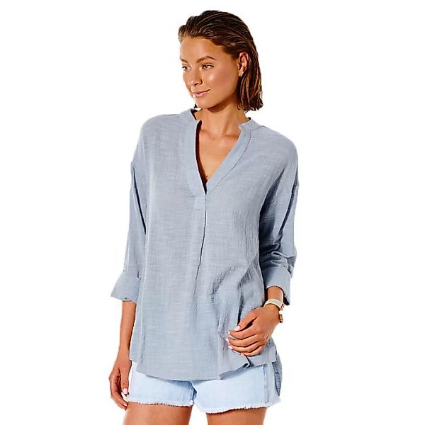 Rip Curl Classic Surf Langarm-t-shirt 2XS Blue Grey günstig online kaufen