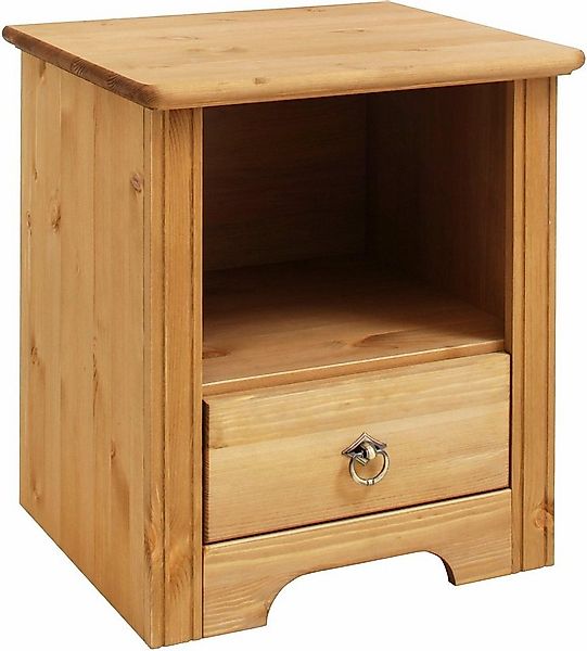 OTTO home Nachtkonsole Hugo, Nachttisch mit 1 Schublade, aus massiver Kiefe günstig online kaufen