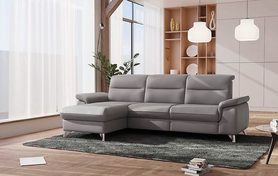 sit&more Ecksofa "Astoria L-Form" wahlweise mit motorischer Relaxfunktion günstig online kaufen