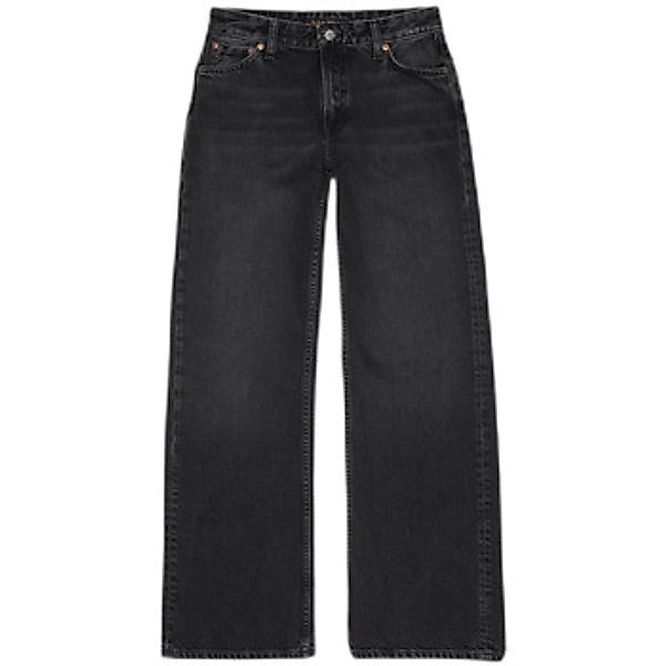 Nudie  Jeans Jeans Loose femme  Wide Heidi Slow Black günstig online kaufen