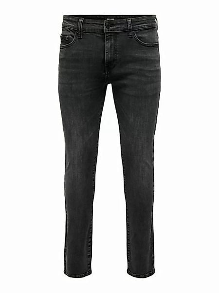 ONLY & SONS Slim-fit-Jeans Jeans Slim Fit Denim Pants 7140 in Schwarz günstig online kaufen
