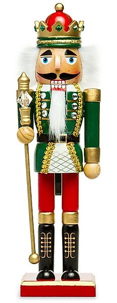 SIKORA Weihnachtsfigur NK-D traditionelle Deko Nussknacker Figur aus Holz H günstig online kaufen