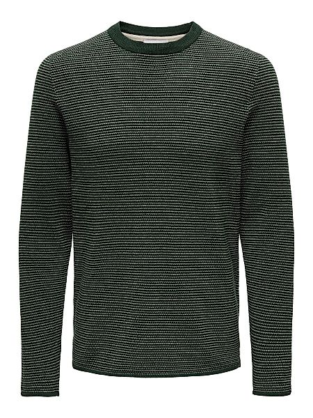 ONLY & SONS Strickpullover Rundhals Langarm günstig online kaufen