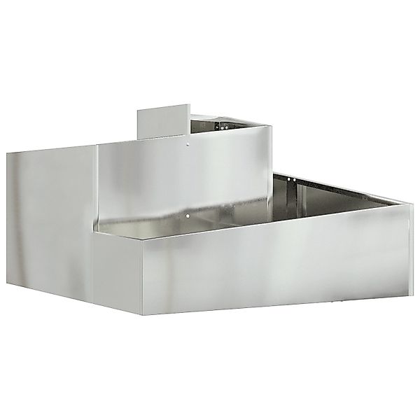 vidaXL Blumentopf Pflanzer 80x80x50 cm Verzinkter günstig online kaufen