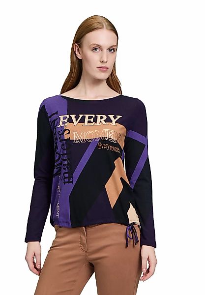 Betty Barclay Kurzarmshirt "Betty Barclay Casual-Shirt mit Tunnelzug", Glit günstig online kaufen