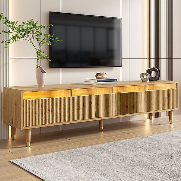 BlingBin TV-Schrank Moderner Lowboard Fernsehtisch Fernsehschrank günstig online kaufen