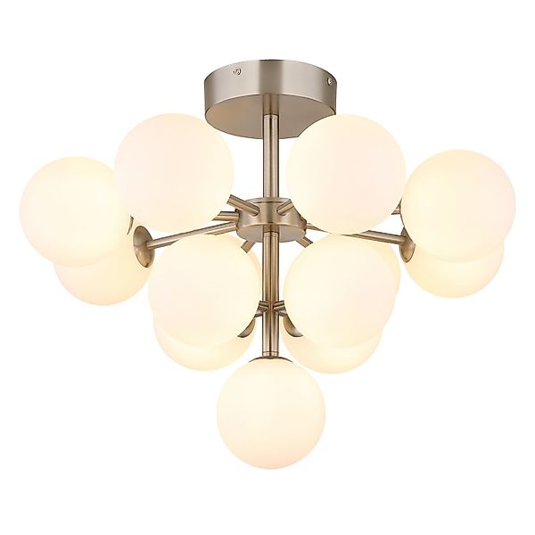 GLOBO LIGHTING Deckenleuchte Deckenleuchte Wohnzimmer Glas günstig online kaufen