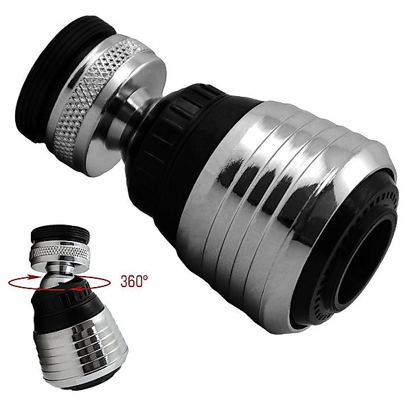 eyepower Waschbeckenbrause Wasserhahn Aufsatz 360° Schwenkbrause günstig online kaufen