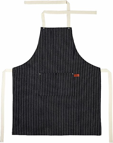 stuco Kochschürze "gestreift" 1 Stk. tlg. mit Brusttasche günstig online kaufen